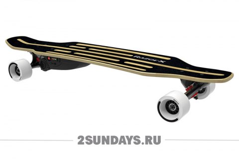 Электроскейт Razor Longboard черный